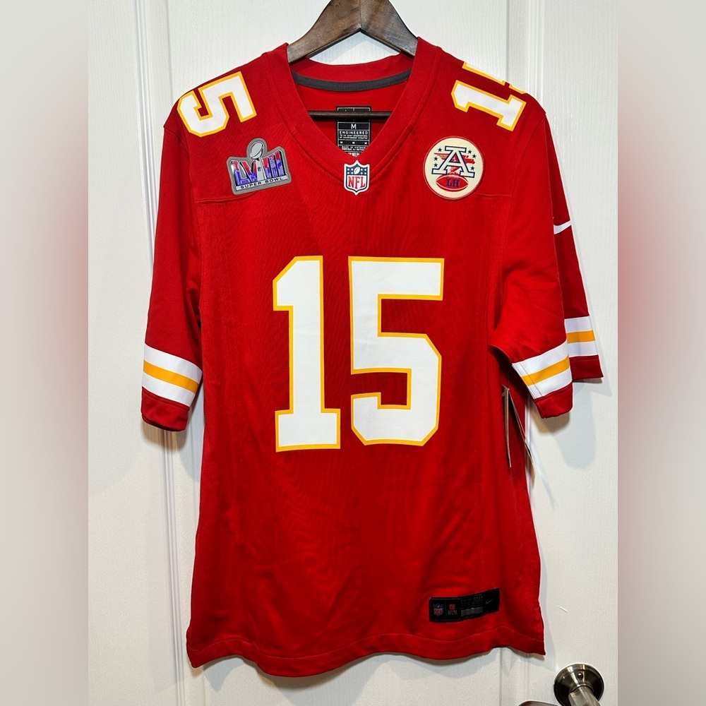 Men's Kansas City Chiefs Patrick Mahomes Nike Red Limited Edition Jersey - Med
